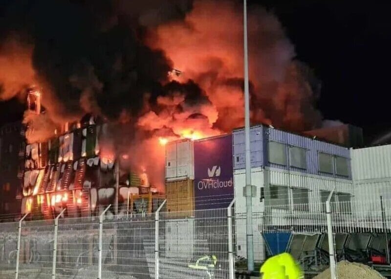Het verlies van gegevens door de brand in het datacenter van OVH in Straatsburg