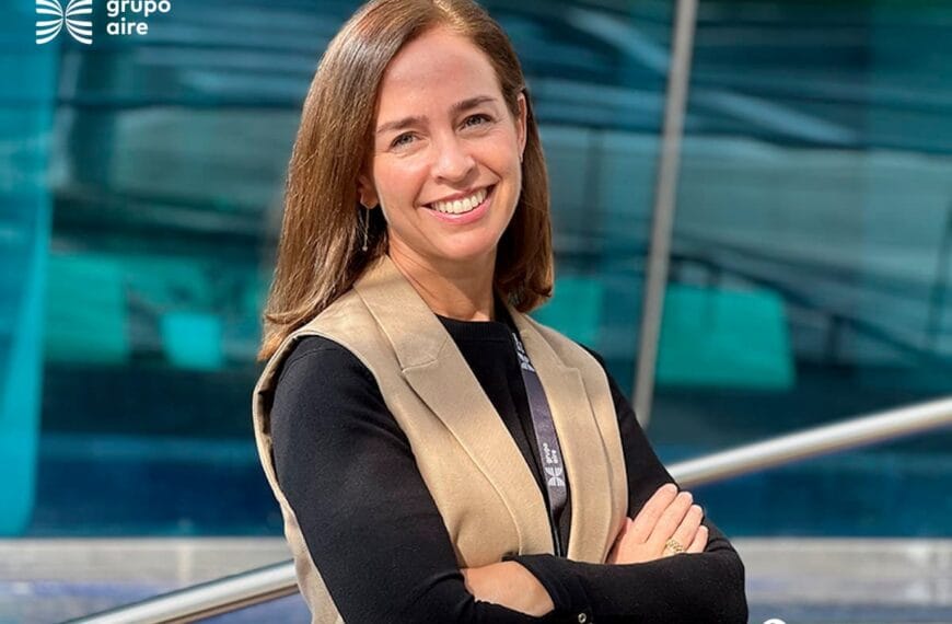 Maria PÃ©rez Carrascosa, aangesteld als de nieuwe financieel directeur van Grupo Aire.