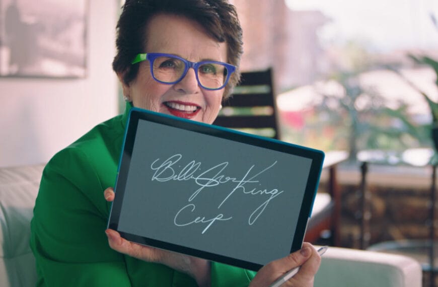 Microsoft brengt de technologie die de tennisstrategie transformeert naar de finales van de Billie Jean King Cup in Sevilla.