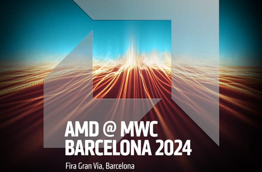 AMD breidt haar ecosysteem van partners in de telecommunicatie uit en presenteert vooruitgang in 5G en 6G, vRAN, OpenRAN op MWC 2024.