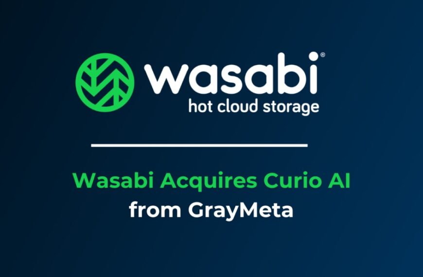 Wasabi neemt Curio AI van GrayMeta over om slimme opslag te introduceren