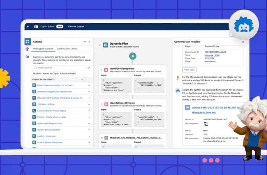 Salesforce revolutioneert de kunstmatige intelligentie met de lancering van Einstein 1 Studio.