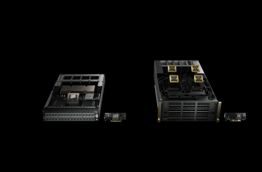 NVIDIA lanceert nieuwe switches geoptimaliseerd voor GPU-computing en AI-infrastructuur op schaal van biljoenen parameters