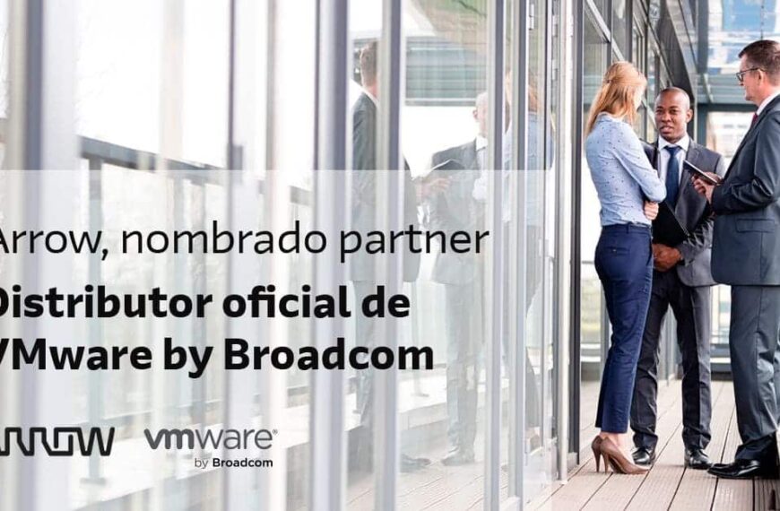 Arrow wordt opnieuw benoemd als officiÃ«le distributiepartner van VMware door Broadcom.