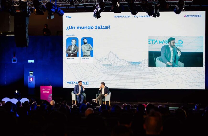 Metaworld Congress wordt bevestigd als de professionele congres van de technologische sector in Spanje in zijn tweede editie.