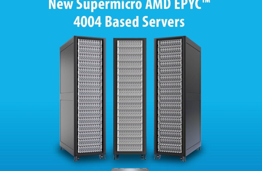 Supermicro lanceert oplossingen met hoge dichtheid en energie-efficiÃ«ntie met AMD EPYCâ„¢ 4004-processoren