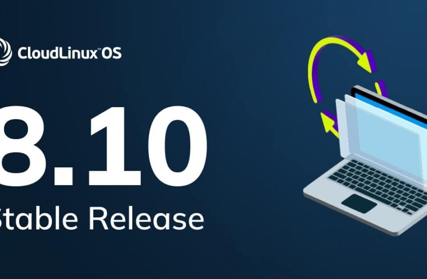 CloudLinux lanceert de stabiele versie van CloudLinux OS 8.10