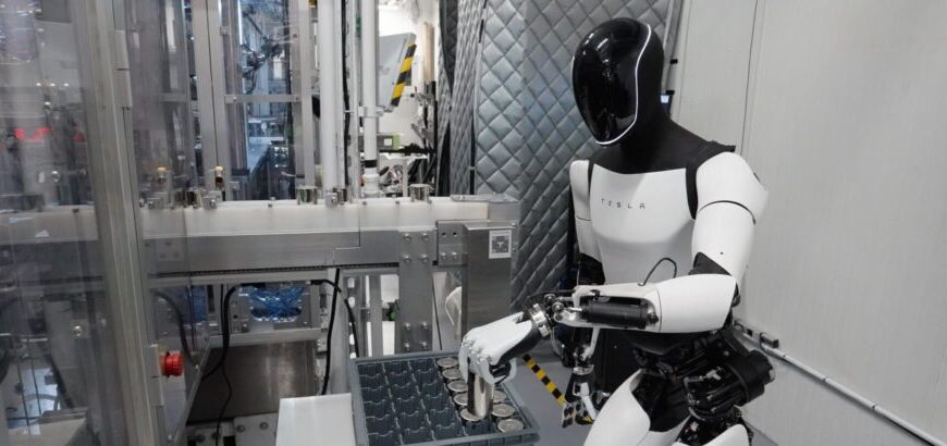 Tesla presenteert zijn nieuwe AI-visie voor autonome robots.