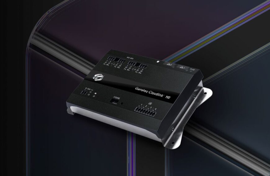 Genetec lanceert Cloudlinkâ„¢ 110, hun nieuwe cloud-beheerde beveiligingsapparaat