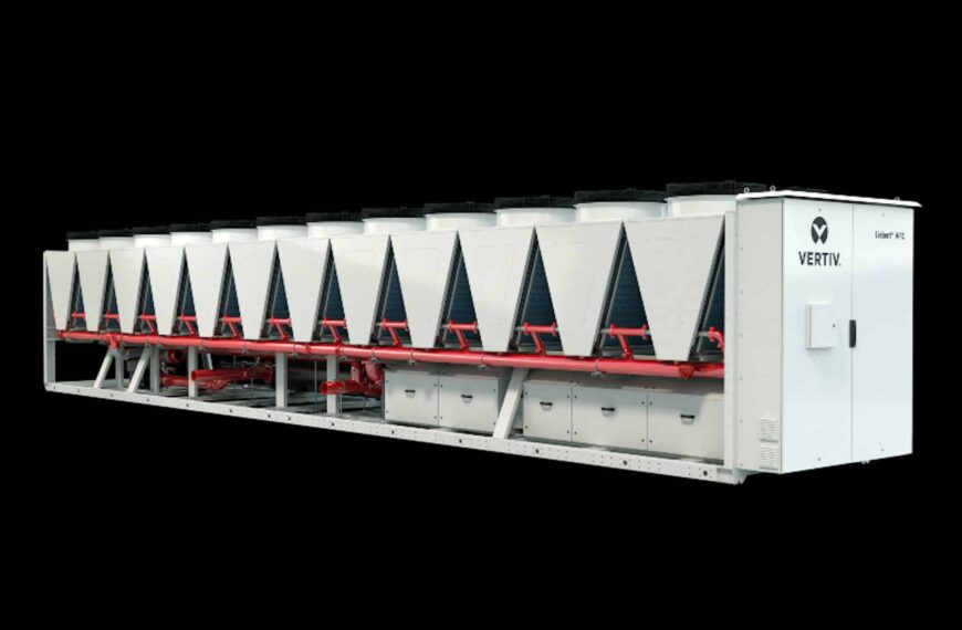 Vertiv breidt haar assortiment aan chillers voor datacenters uit met een hoge capaciteit en koelmiddel met een laag GWP.