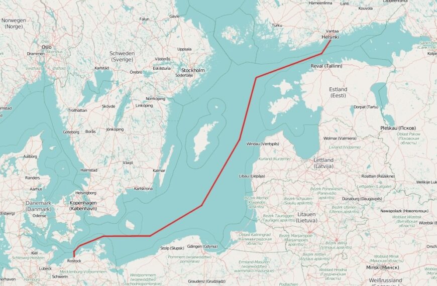 Een storing in de onderzeese kabel C-Lion1 onderbreekt de telecommunicatie tussen Finland en Duitsland.