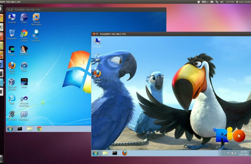 FreeRDP: De gratis en multi-platform implementatie van het Remote Desktop Protocol