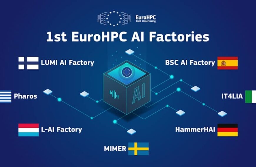 Europa versterkt zijn leiderschap op het gebied van kunstmatige intelligentie met de selectie van de eerste zeven AI-fabrieken.