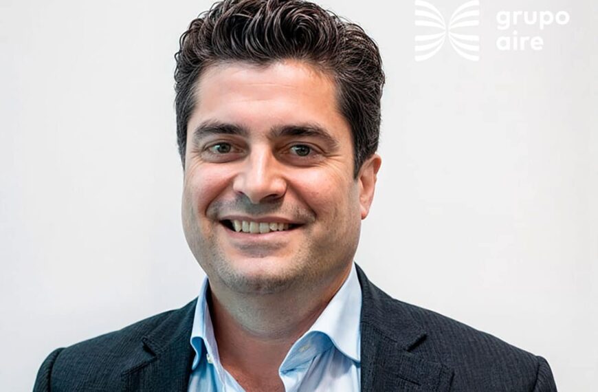 Santi MagazÃ¹, nieuwe algemeen directeur van Grupo Aire: een inzet voor innovatie en groei