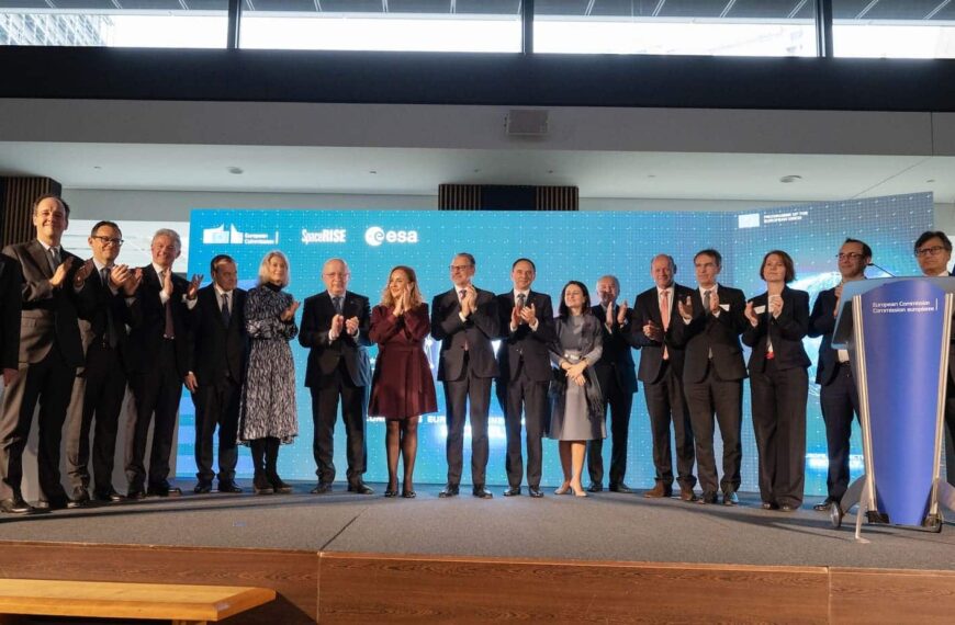 Europa zet in op veilige connectiviteit met de lancering van IRISÂ², het communicatiesatellietsysteem van de toekomst.