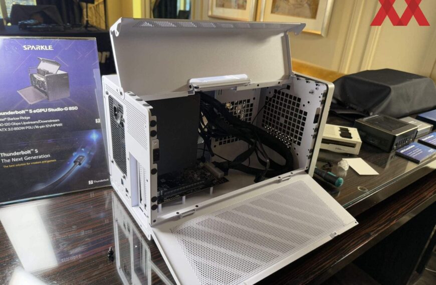 Sparkle Studio-G 850: De eGPU met Thunderbolt 5 voor Laptops en PC’s
