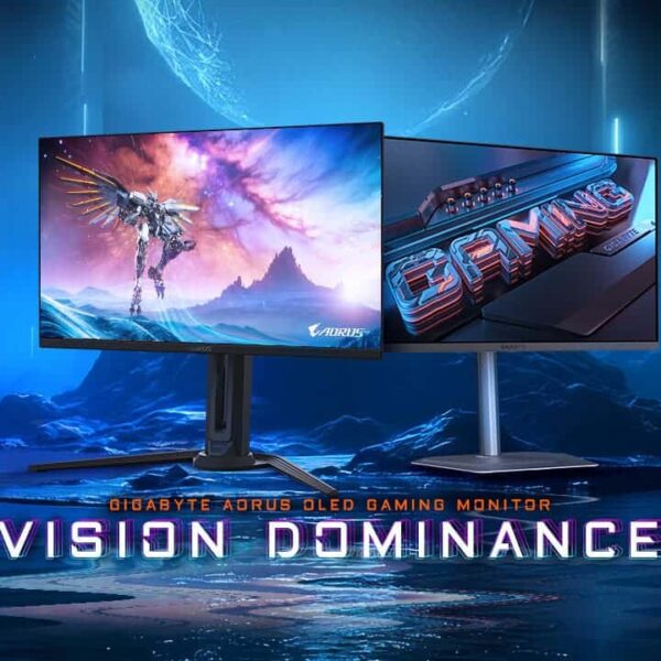 Gigabyte revolutioneert CES 2025 met zijn nieuwe QD-OLED-monitoren