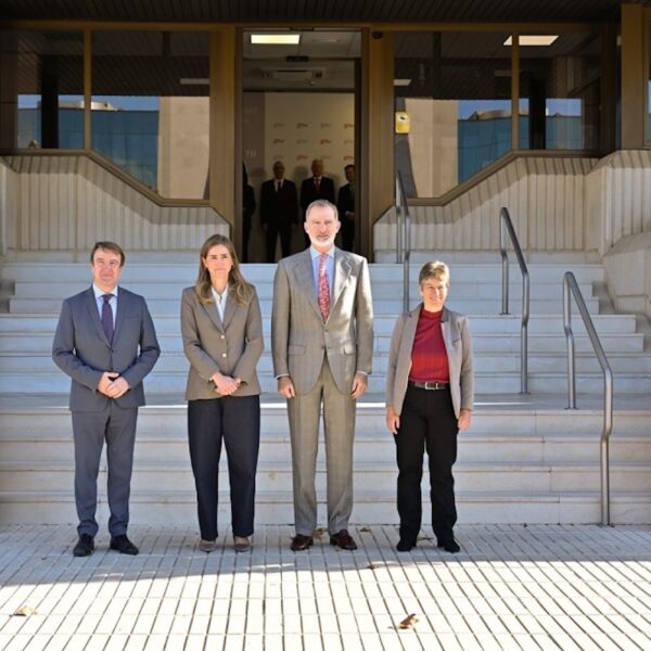 Koning Felipe VI viert het 40-jarig jubileum van GMV, een Spaanse benchmark voor technologie en innovatie.
