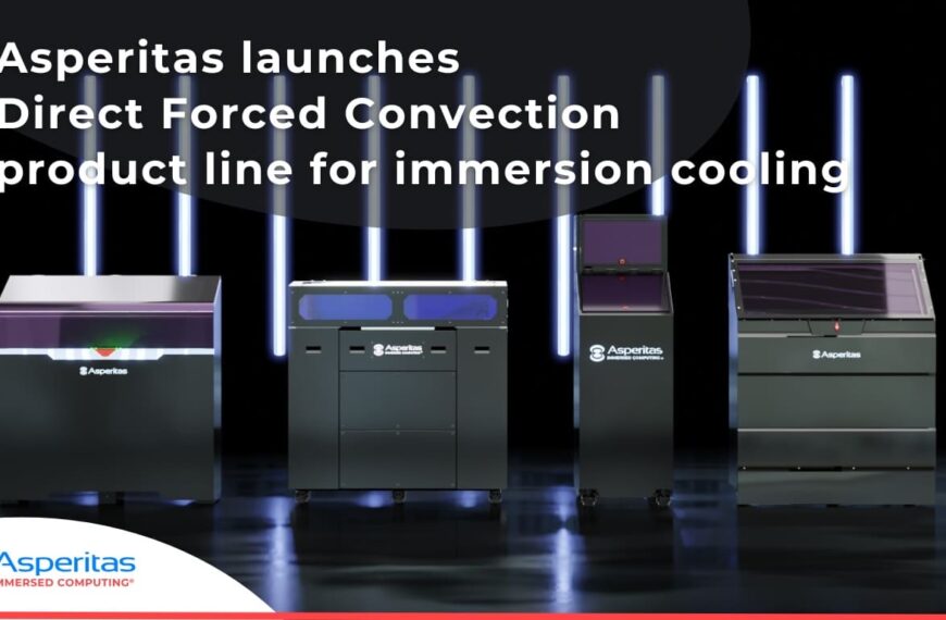 Asperitas revolutioneert de onderdompelkoeling met zijn nieuwe DFCX-lijn.