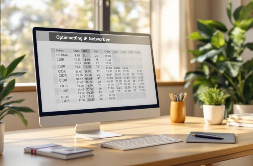 Cheat Sheet voor Subnetting: CIDR, Subnetmaskers en Optimalisatie van IP-Adressen