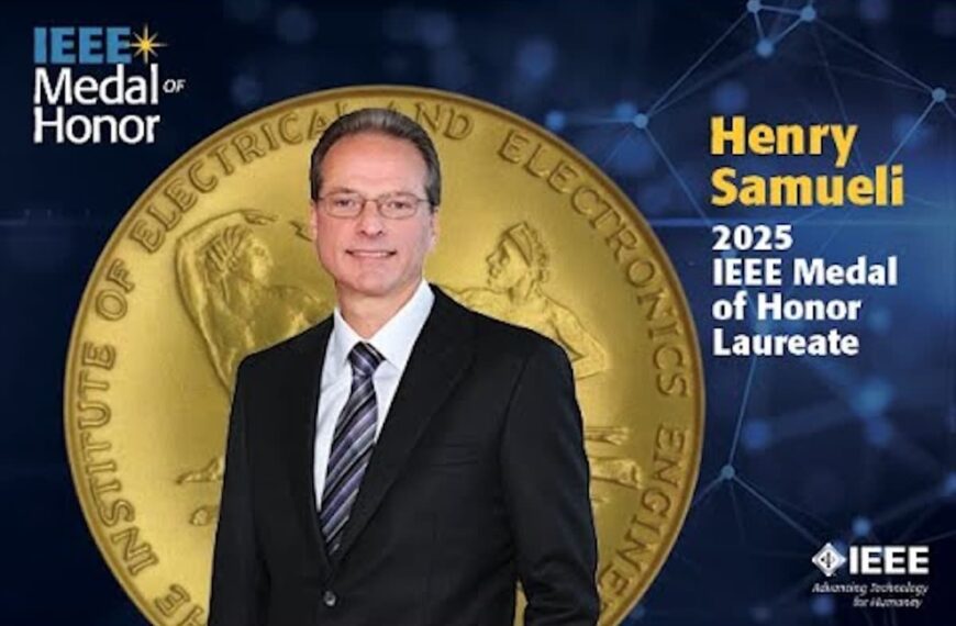 Henry Samueli, Oprichter van Broadcom, Ontvangt IEEE Medal of Honor 2025