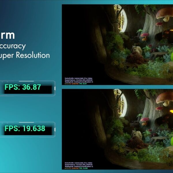 Arm lanceert Accuracy Super Resolution om de mobiele gaming-ervaring te revolutioneren