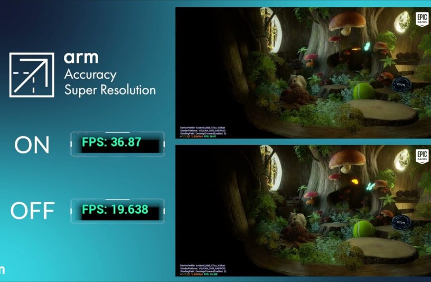 Arm lanceert Accuracy Super Resolution om de mobiele gaming-ervaring te revolutioneren