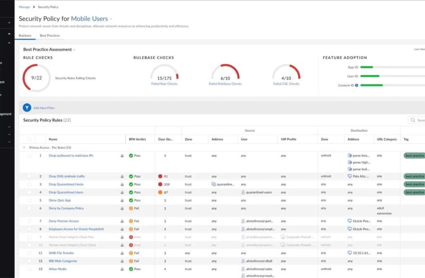 Palo Alto Networks Lanceert Prisma SASE 5G: Geavanceerde Bescherming voor het 5G Tijdperk