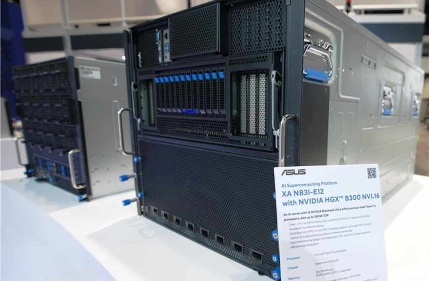 ASUS Introduce de Revolutionaire ASUS AI POD met NVIDIA GB300 NVL72 Technologie op GTC 2025