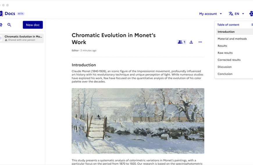 Docs: De Soevereine Samenwerkingseditor die de Concurrentie met Google Docs en Microsoft Word Aangaat