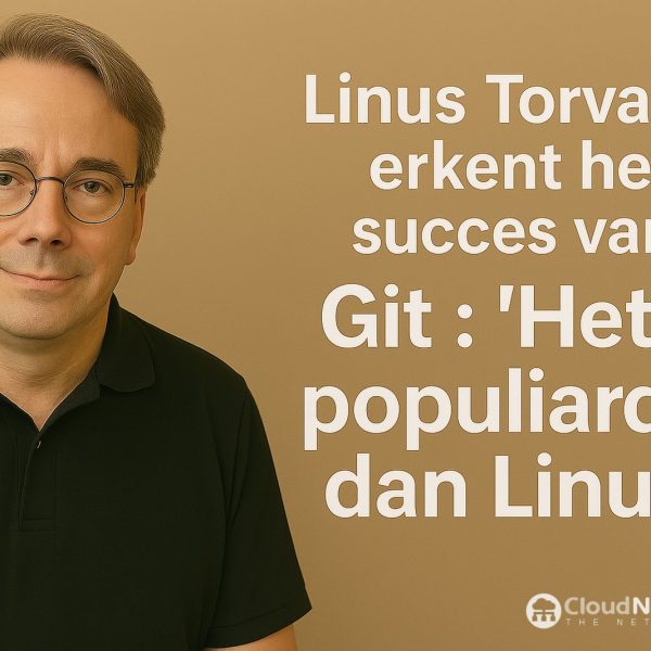 Linus Torvalds erkent het succes van Git: ‘Het is populairder dan Linux’