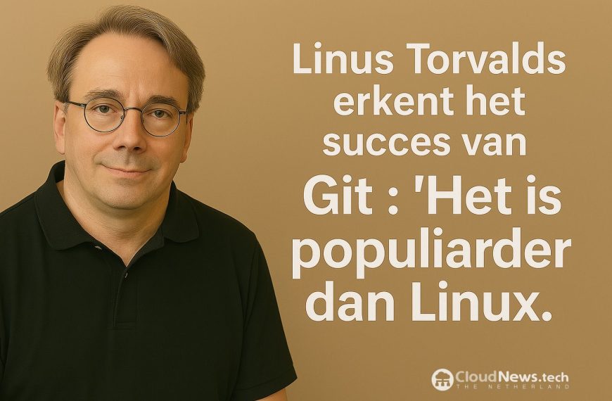 Linus Torvalds erkent het succes van Git: ‘Het is populairder dan Linux’