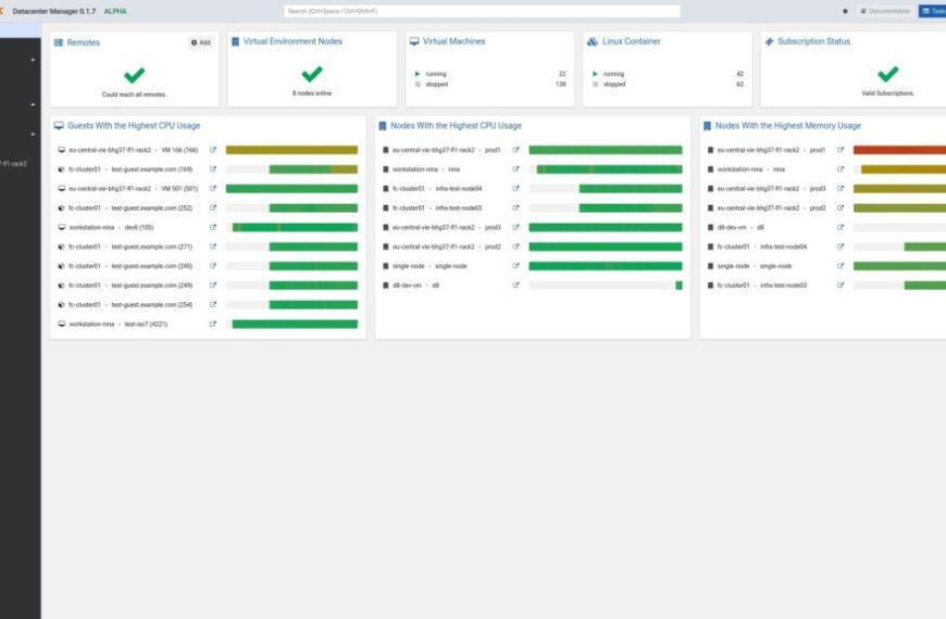 Proxmox lanceert Datacenter Manager: gecentraliseerd beheer voor grootschalige virtuele omgevingen