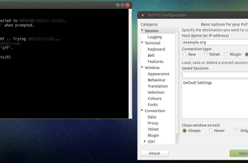PuTTY: De Tijdloze Multiplatform SSH-client voor Linux en Meer