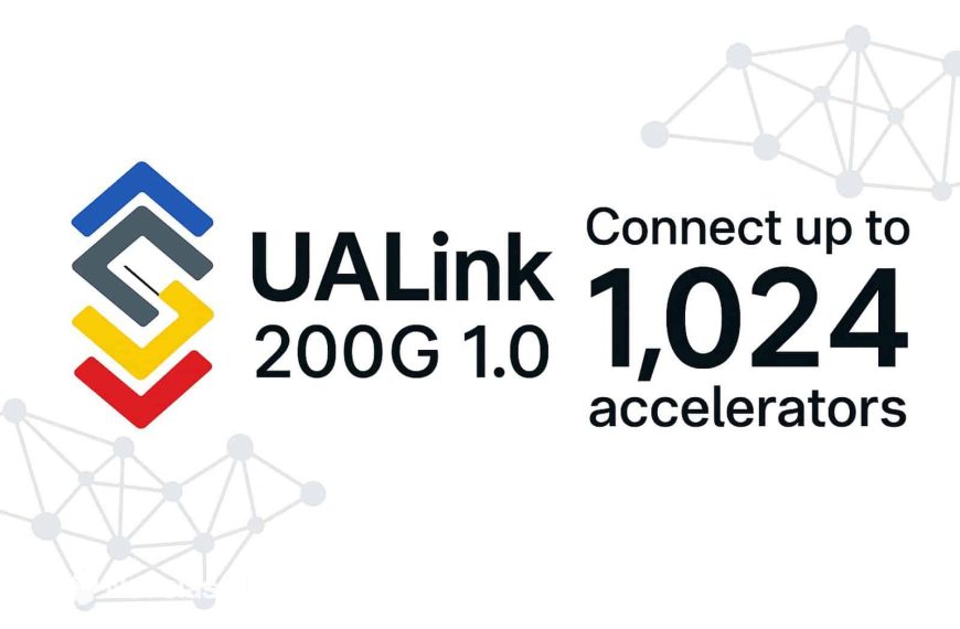 UALink 200G 1.0: De Nieuwe Open Alternatief voor NVLink om Tot 1.024 Versnellers te Verbindenen in AI Omgevingen