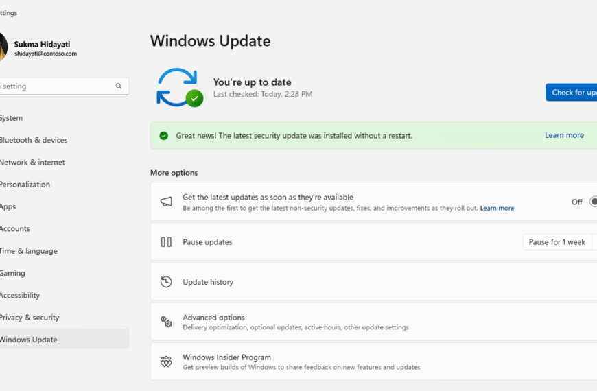 Hotpatching Aangekomen in Windows 11: Updates Zonder Herstarts voor Verbeterde Veiligheid en Productiviteit