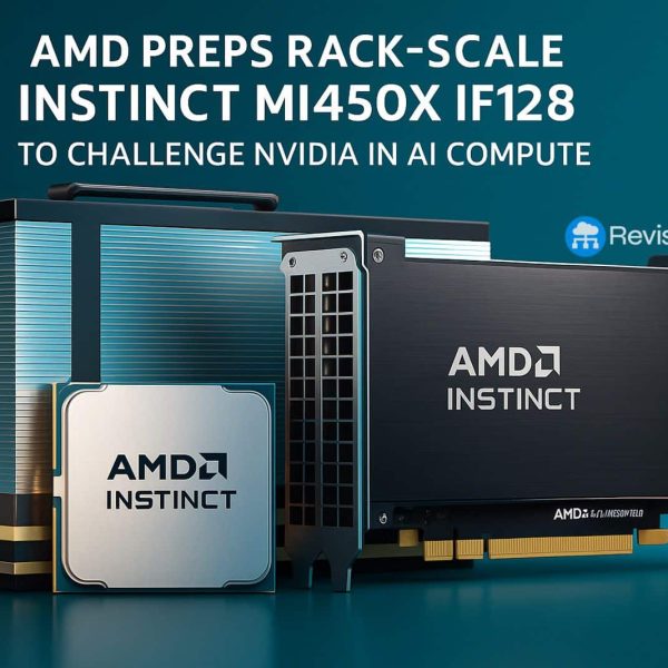 AMD Bereidt Instinct MI450X IF128 Voor: Een Massale Strijd tegen Nvidia in Rack-Schaal AI Computing