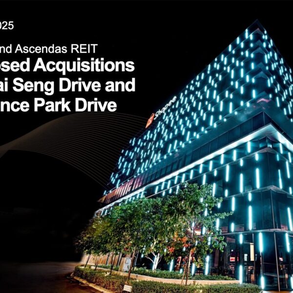 CapitaLand Ascendas REIT Versterkt Aanwezigheid in Singapore met Aankoop van Twee Technologie-activa voor 700 Miljoen Singapore Dollar
