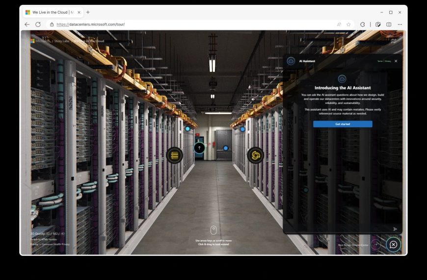 Microsoft Opent de Deuren van Zijn Cloud met een Virtuele Tour door de Datacentra