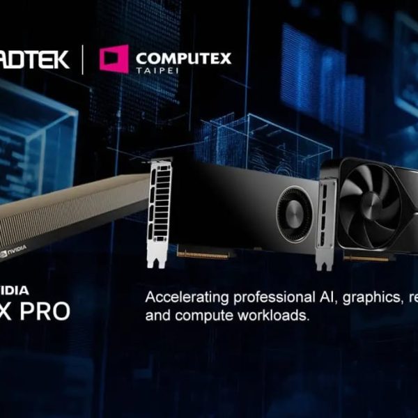 Leadtek onthult zijn ‘GPU-Accelerated AI’ paviljoen op COMPUTEX 2025 met de nieuwe RTX PRO 6000 Blackwell serie