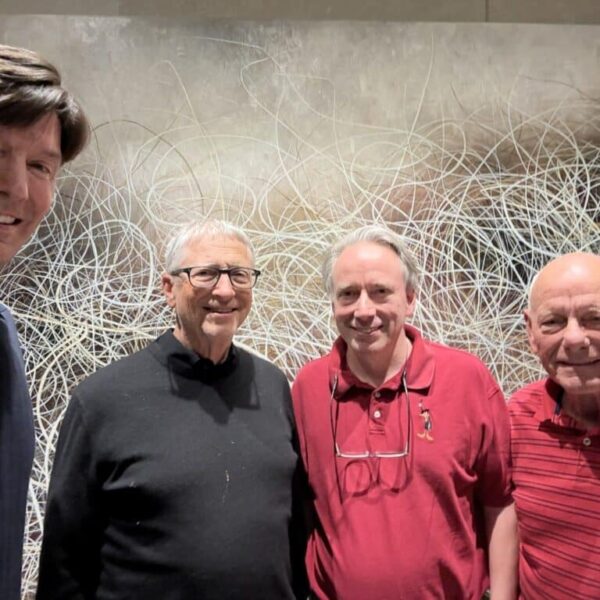 Een Historisch Diner: Bill Gates en Linus Torvalds Voor Het Eer Eerst Samen