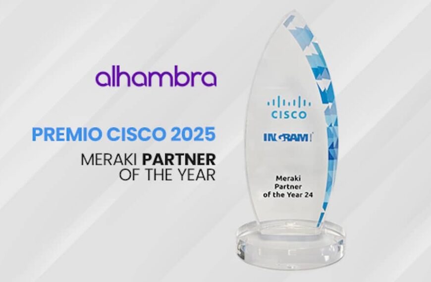 Alhambra IT Bekroond als Meraki Partner van het Jaar door Cisco