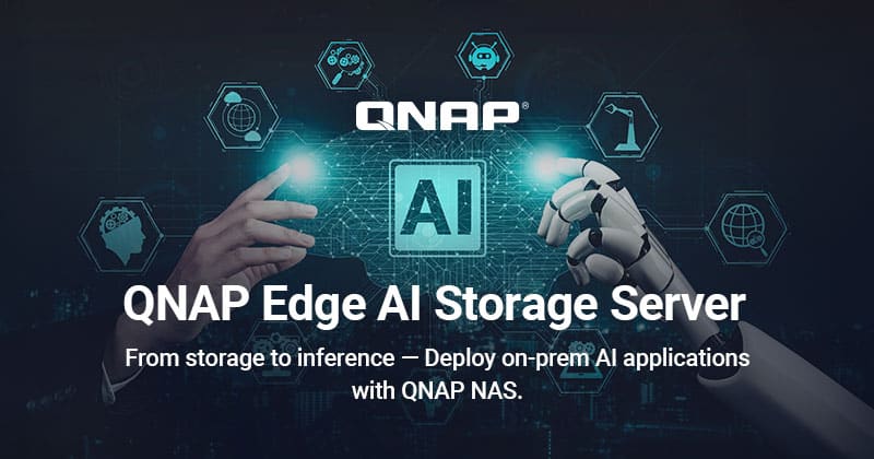 QNAP Introduce de Edge AI Opslagserver