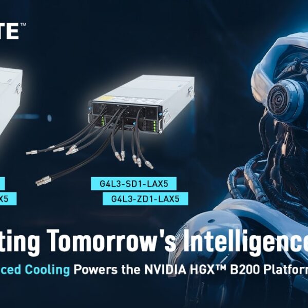 Giga Computing Introduce Nieuwe GIGABYTE Servers voor AI met Vloeibare en Luchtkoeling, Aangedreven door NVIDIA HGX B200