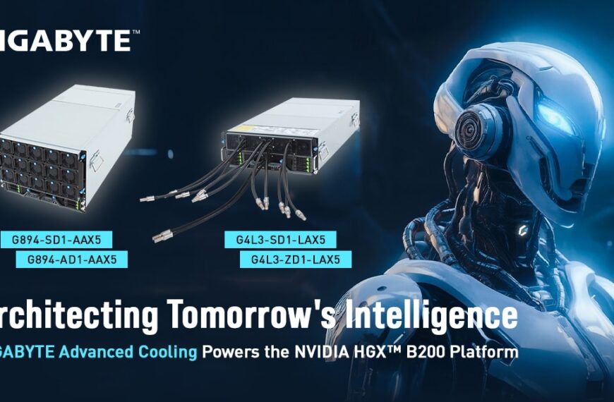 Giga Computing Introduce Nieuwe GIGABYTE Servers voor AI met Vloeibare en Luchtkoeling, Aangedreven door NVIDIA HGX B200