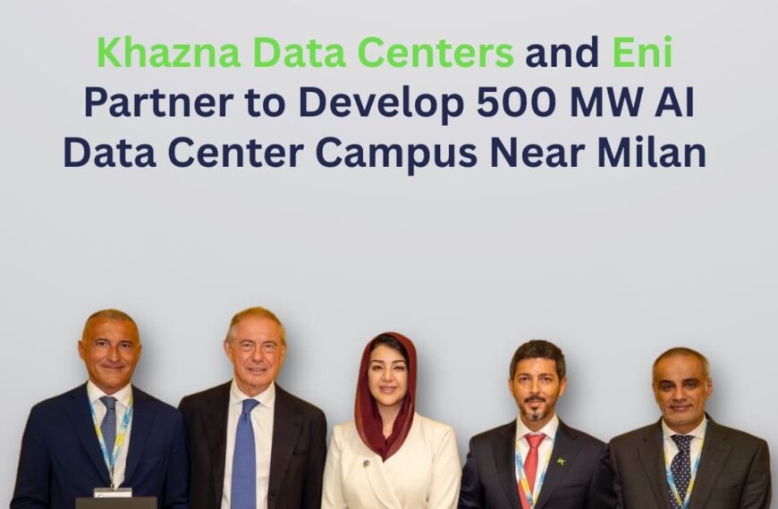 Italië verwelkomt 500 MW Data Campus voor Kunstmatige Intelligentie dankzij samenwerking tussen Khazna Data Centers en Eni