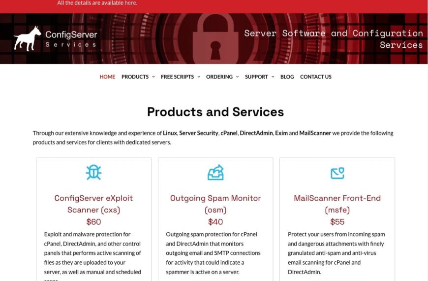 ConfigServer sluit definitief: populaire firewall voor Linux-servers stopt op 31 augustus