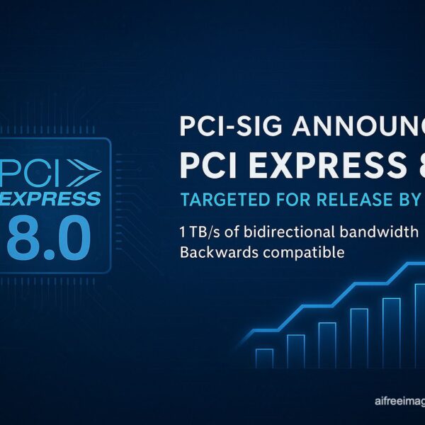 PCI-SIG kondigt PCI Express 8.0 aan: 1 TB/s bidirectioneel, beschikbaarheid verwacht in 2028