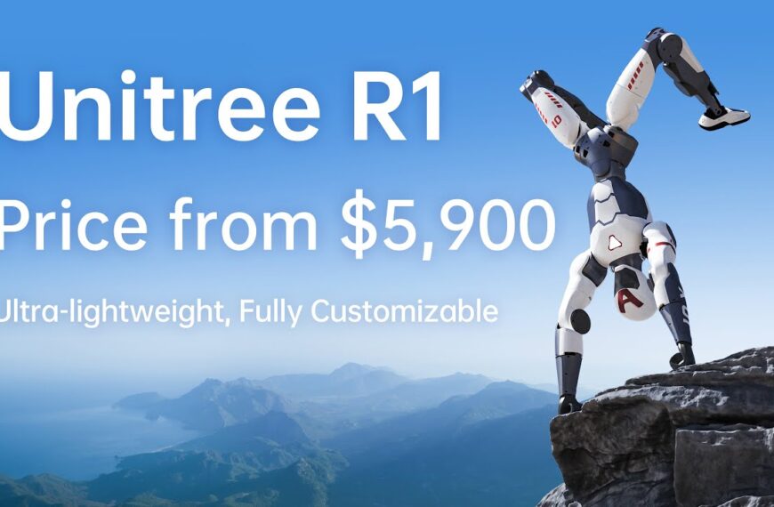 Unitree Introduceert de R1: Een Slimme Robotpartner Vanaf 5.900 Dollar