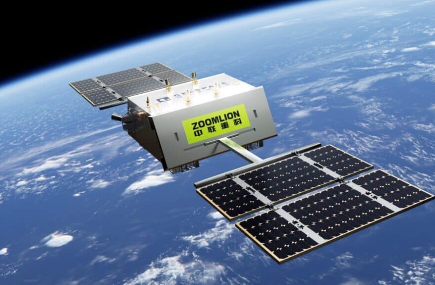 Zoomlion Lanceert Eerste Corporatieve Satelliet en Opent Nieuwe Hoofdstuk in Slimme en Wereldwijde Bouwmachines